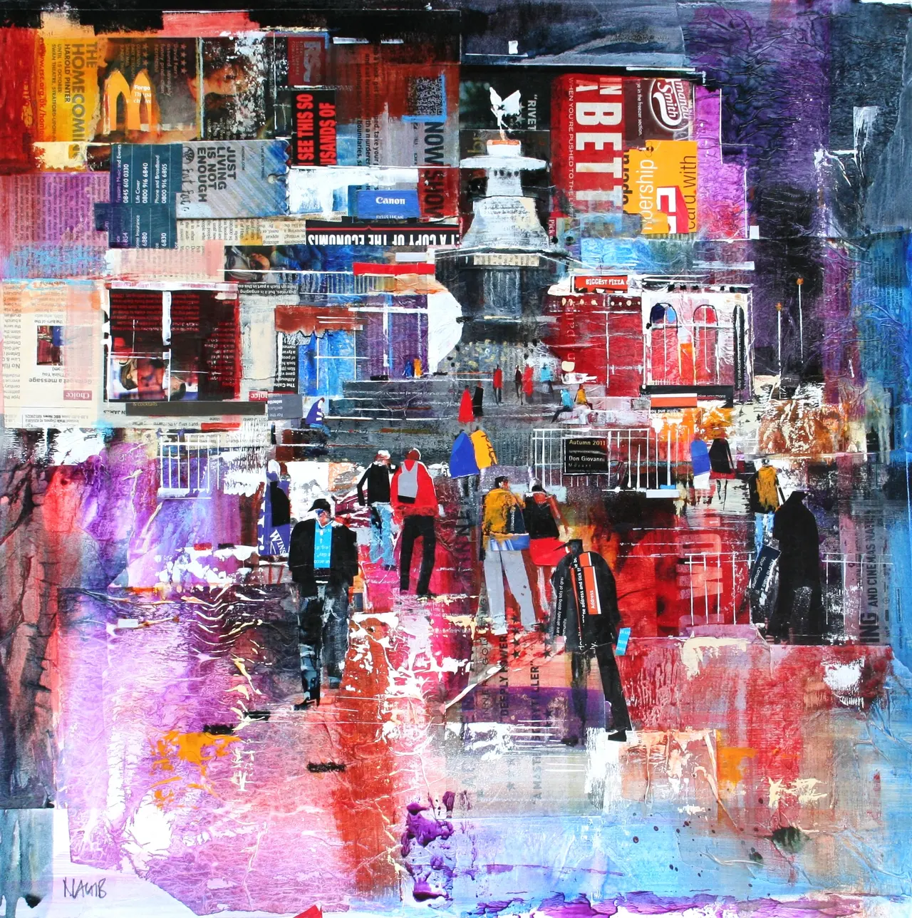 Nagib Karsan - nightlife, piccadilly circus
