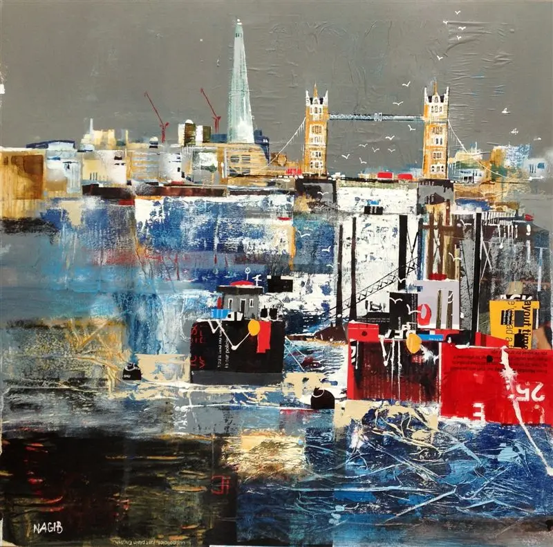 Nagib Karsan - tower bridge and the shard
