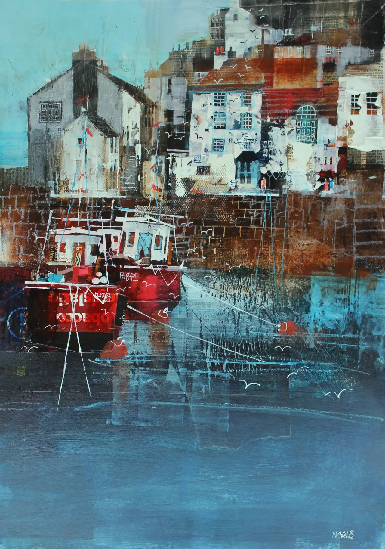 Nagib Karsan - blue peter inn, polperro