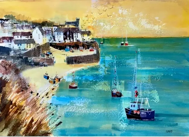Nagib Karsan - low tide, crail