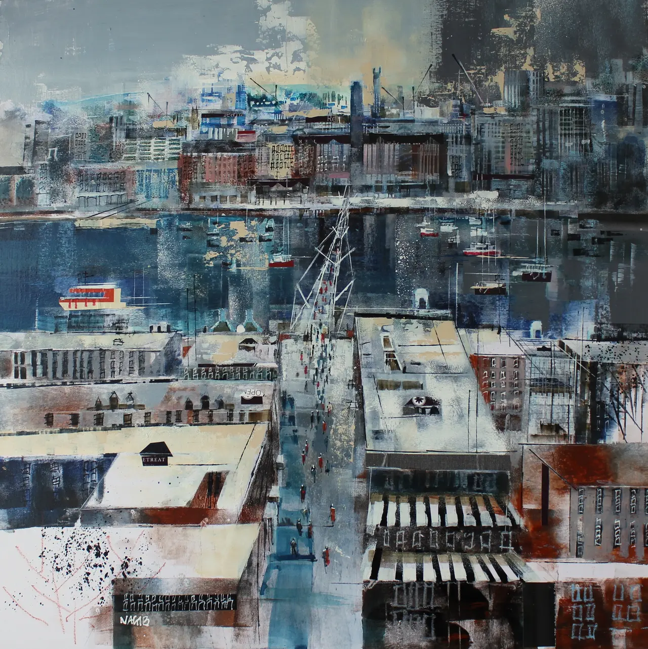 Nagib Karsan - millenium bridge and tate modern