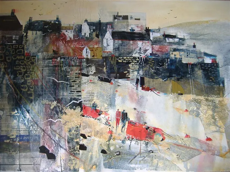 Nagib Karsan - down by the boats, mevagissey