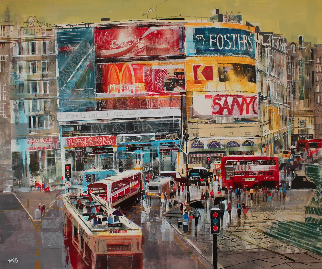 Nagib Karsan - traffic, piccadilly circus