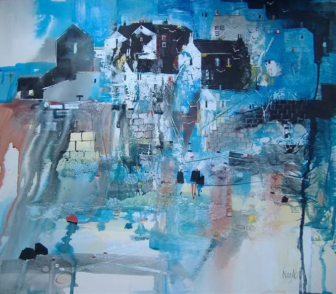 Nagib Karsan - along the waters edge
