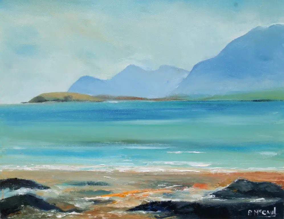 Padraig McCAUL - on keel beach