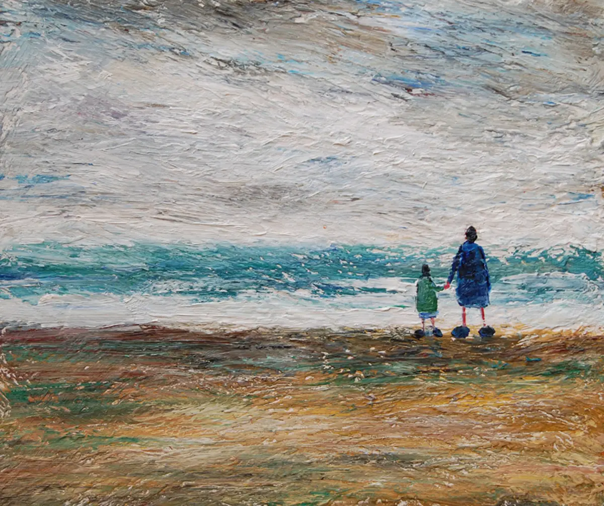 Paul Robinson - mother and daughter