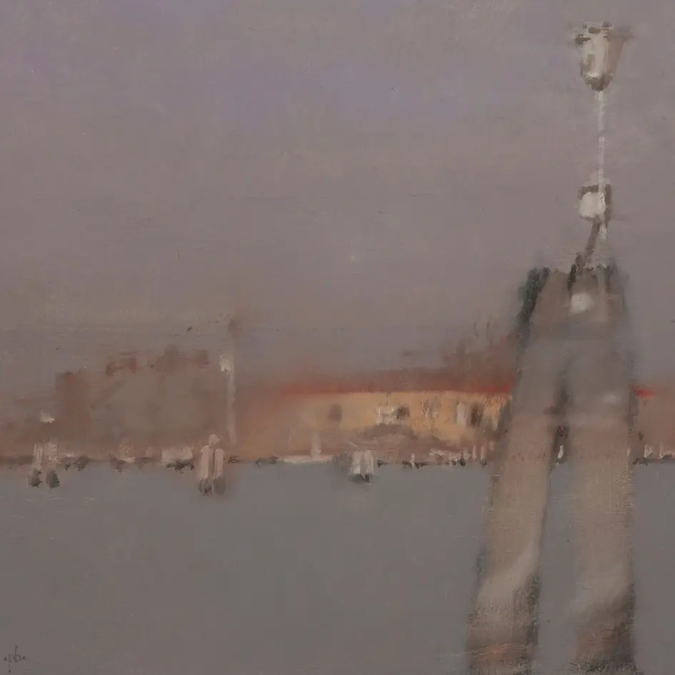 Peter Beeson - towards the lido, venice