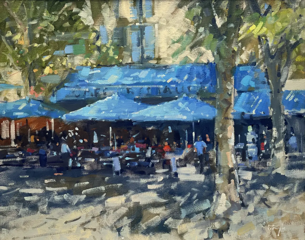 Peter Foyle - dappled light, provence