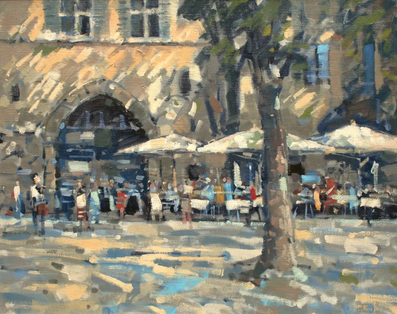Peter Foyle - market square, provence