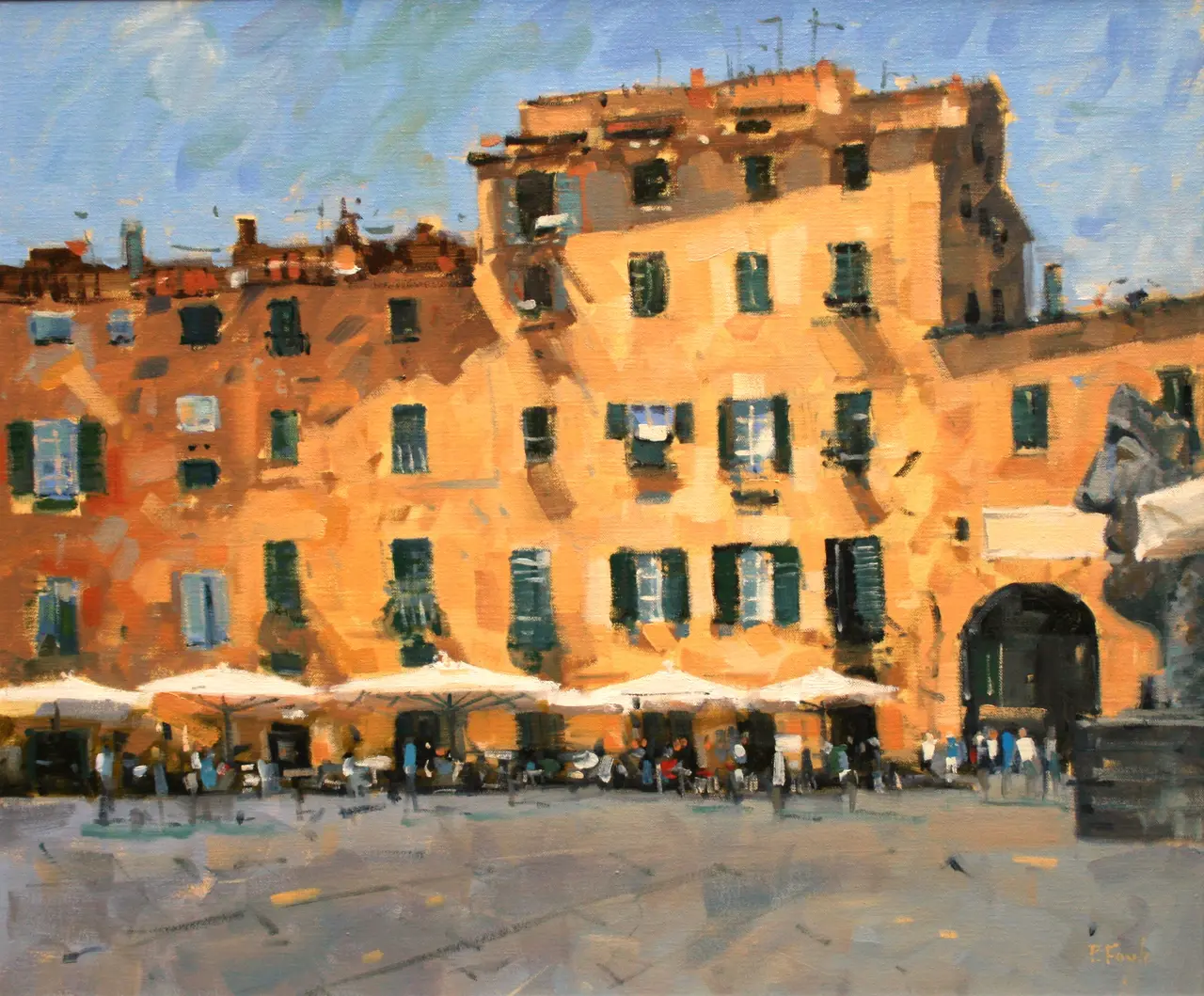 Peter Foyle - piazza dell'anfiteatro, lucca
