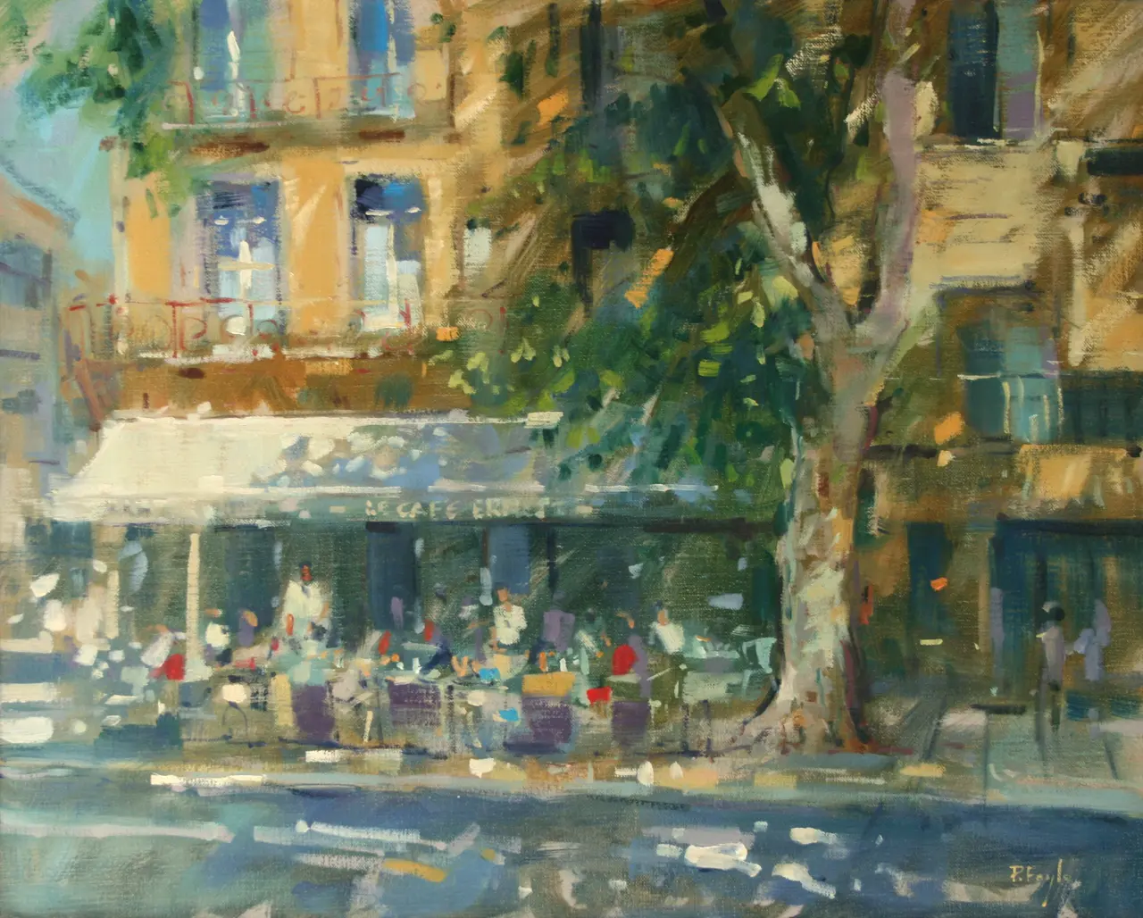 Peter Foyle - café ernest, uzes