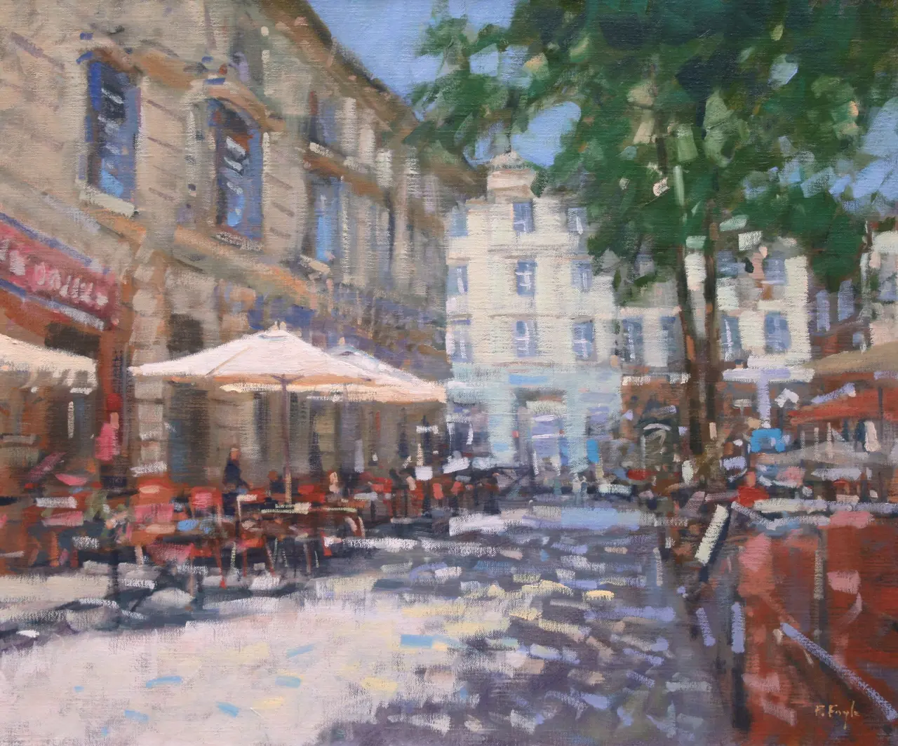 Peter Foyle - café, arles