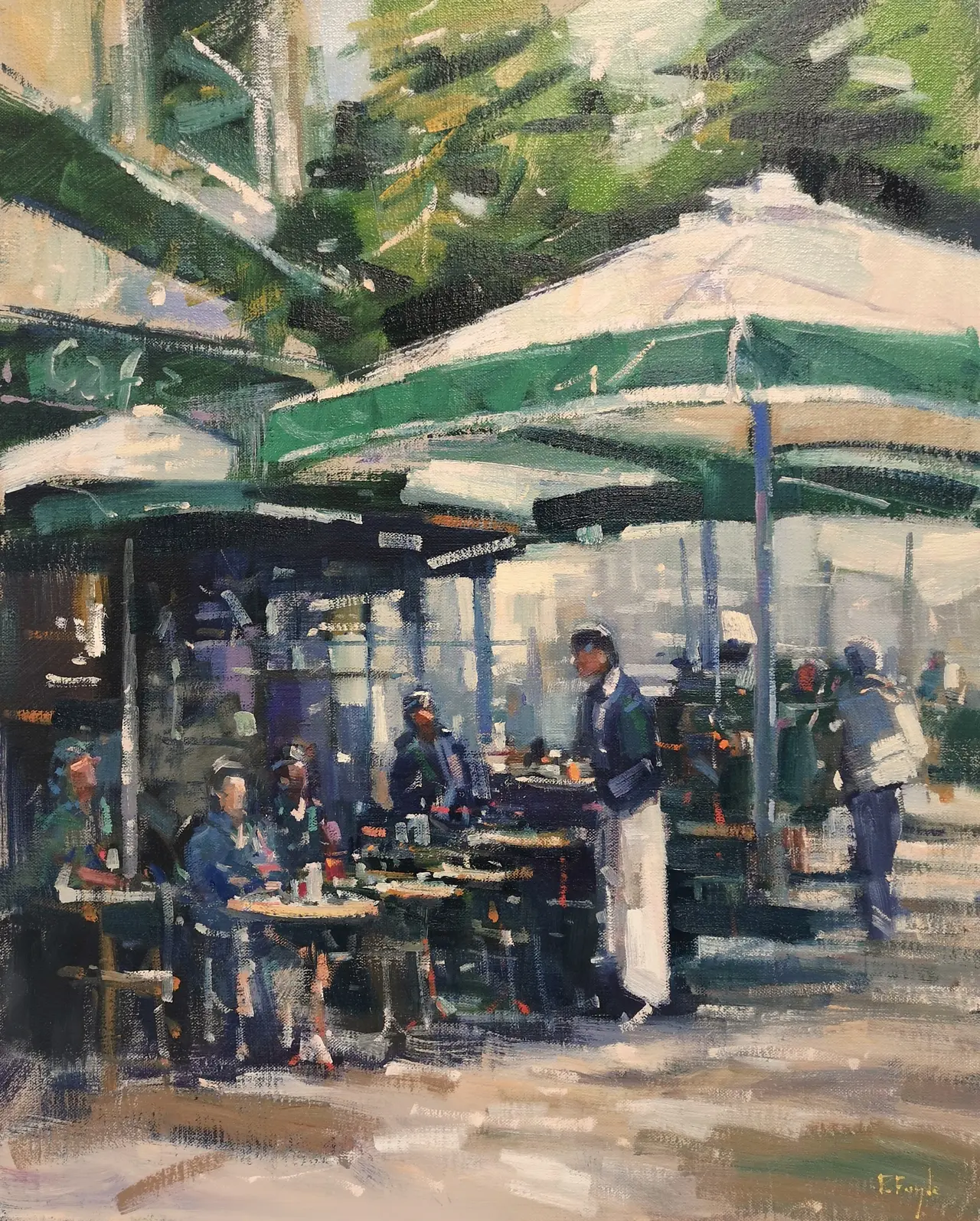 Peter Foyle - café, paris