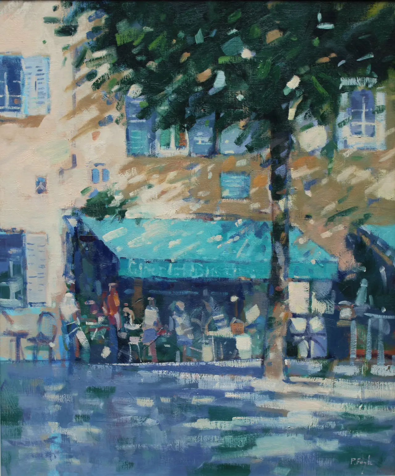 Peter Foyle - ice cream cafe, cassis