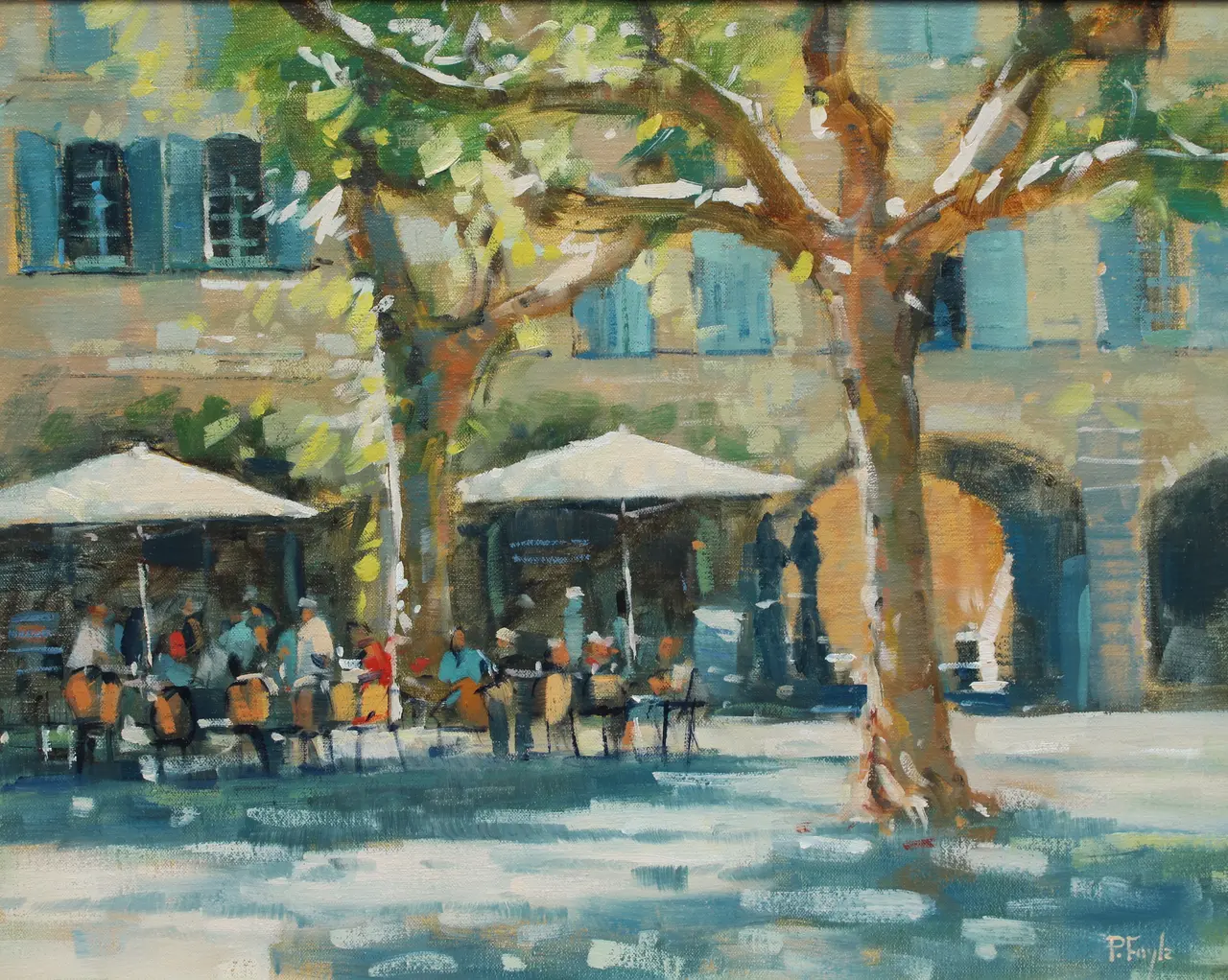 Peter Foyle - place des herbes, uzes