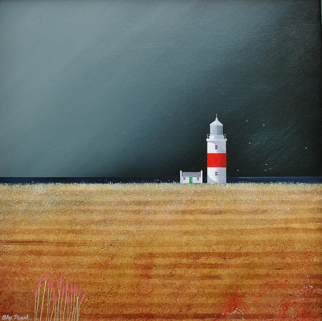 Peter Heard - striped field 