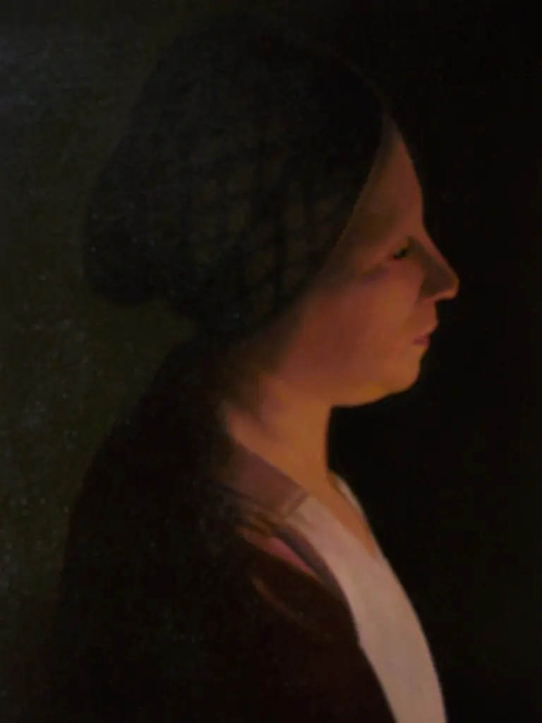 Peter Kelly - woman by candlelight