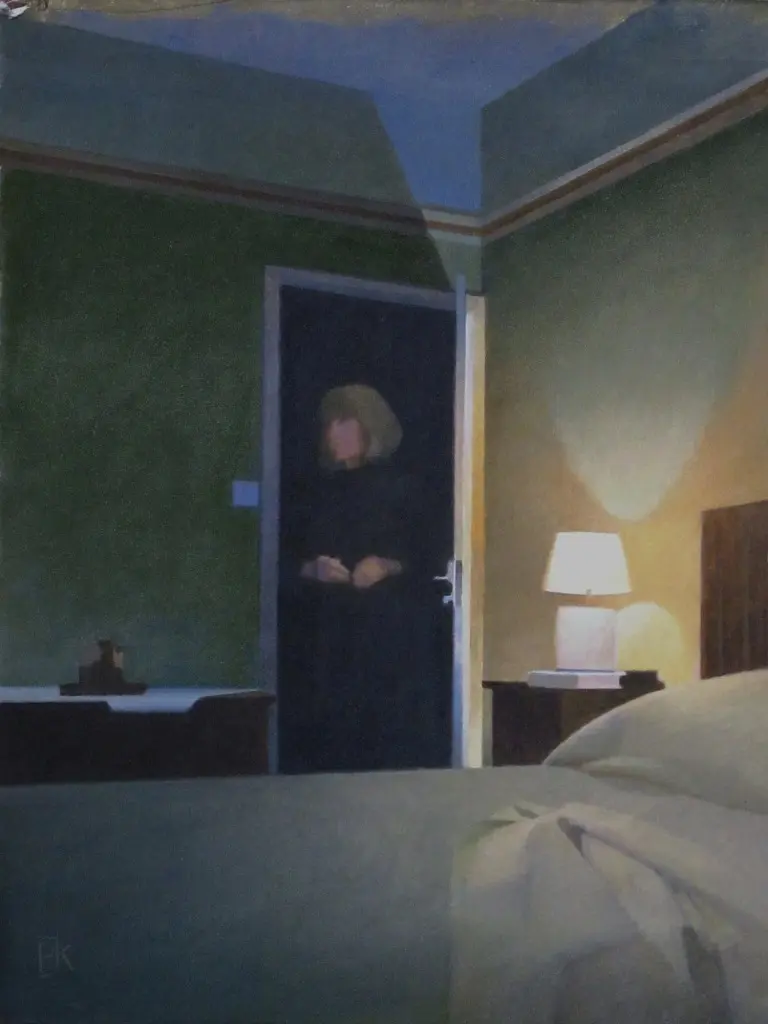 Peter Kelly - the hotel bedroom
