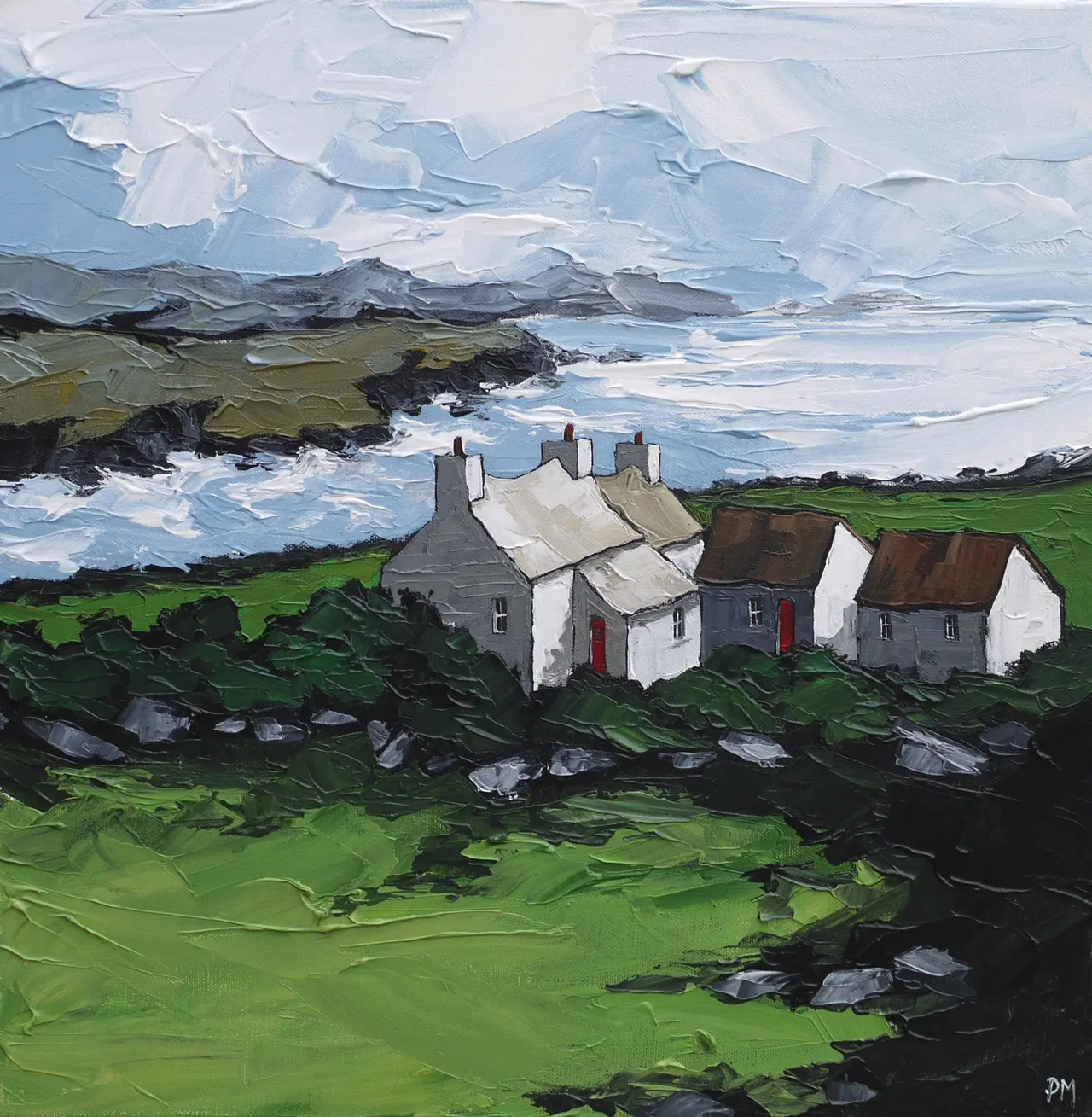 Peter Morgan - above the coast
