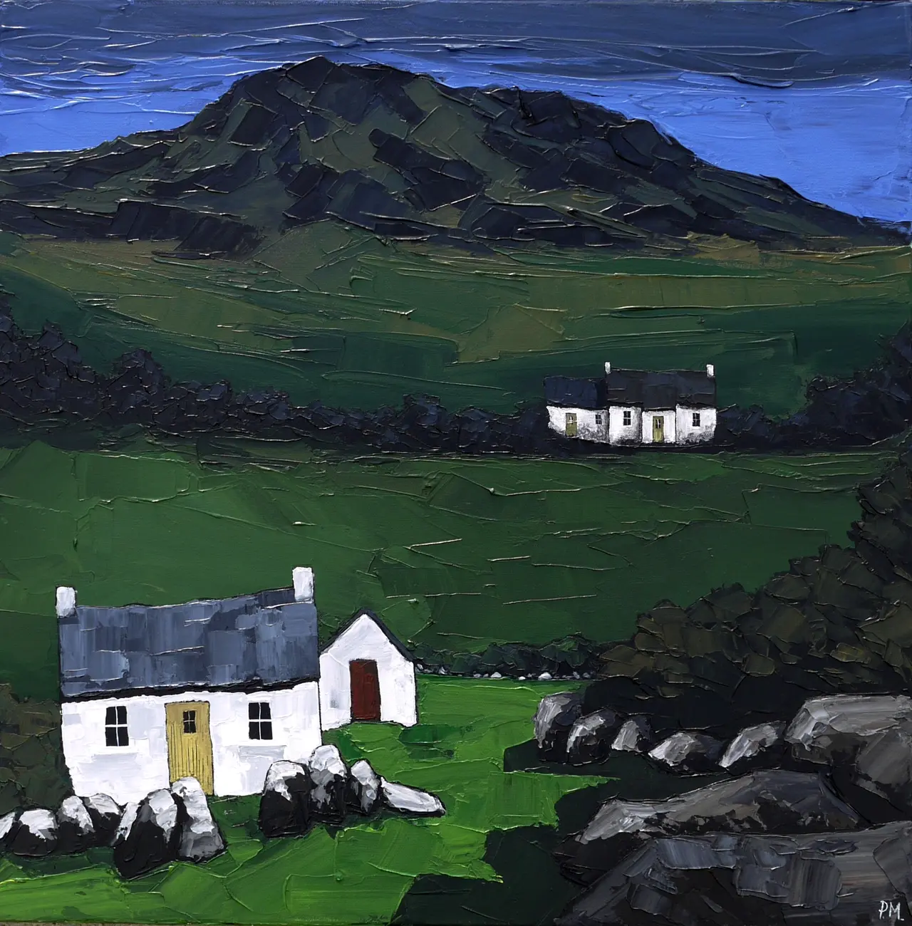 Peter Morgan - the old stone cottage