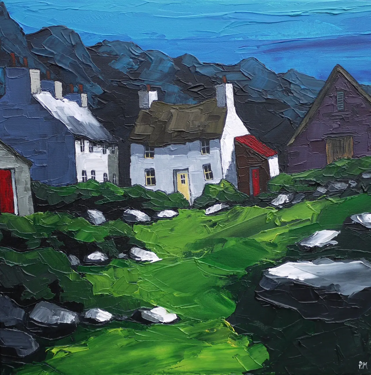 Peter Morgan - the red shed