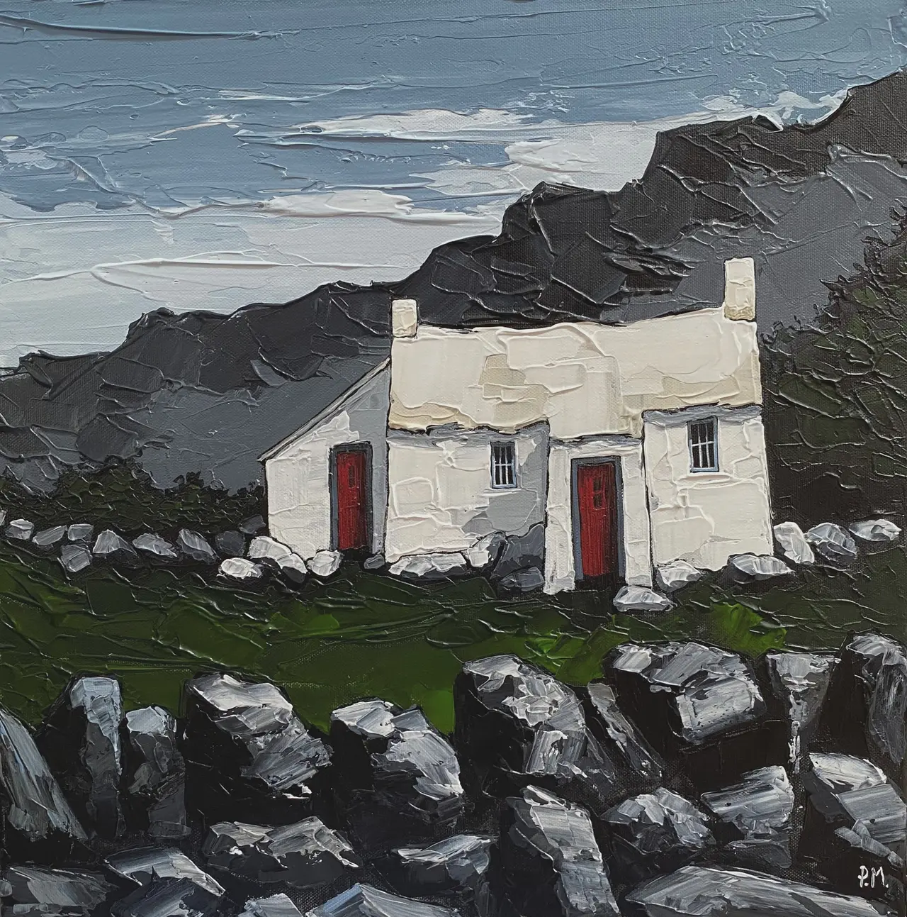 Peter Morgan - the good old cottage