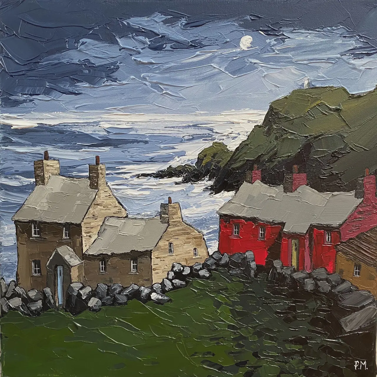 Peter Morgan - midnight moon - abereiddy