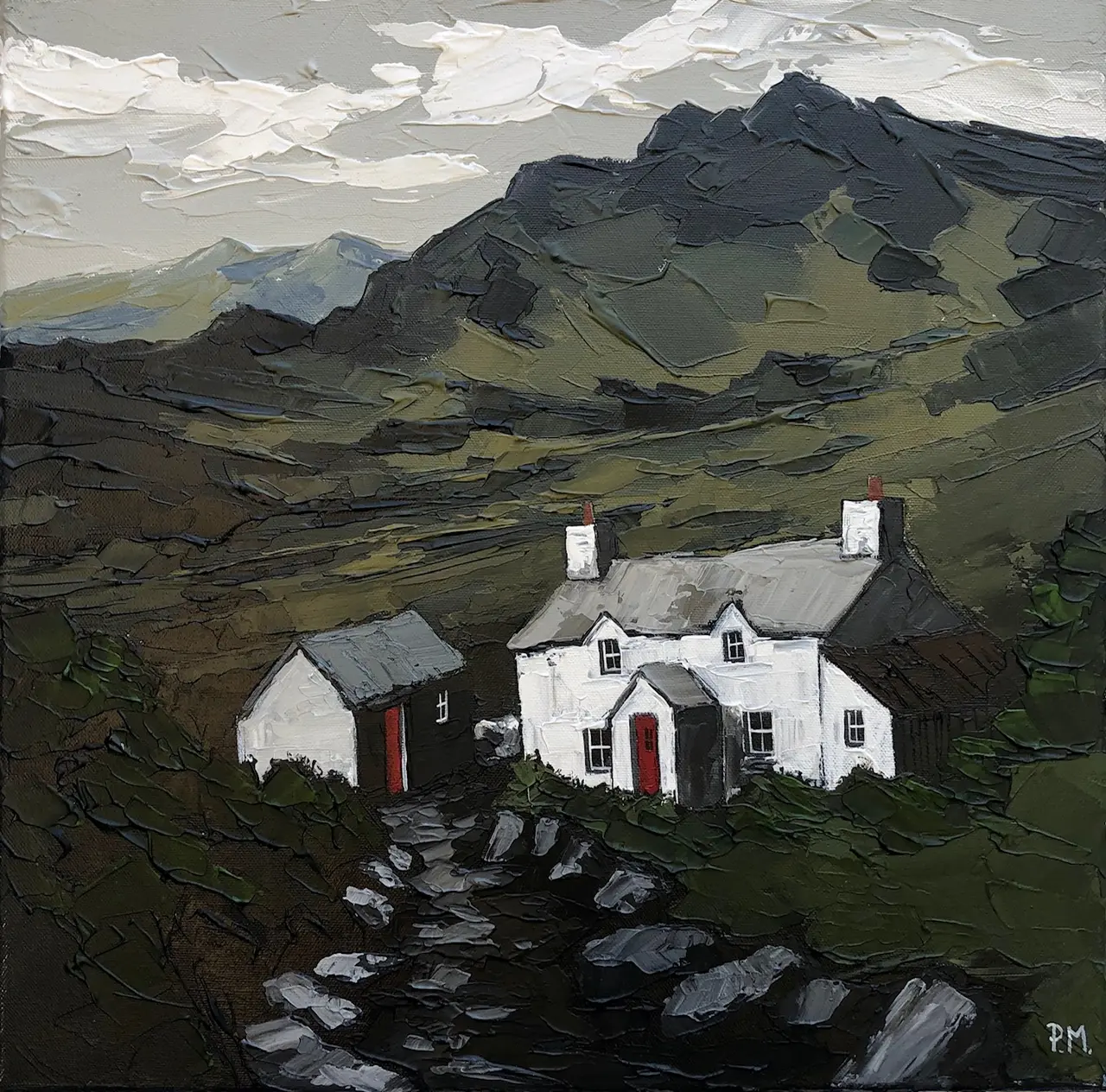 Peter Morgan - below the rocky ridge