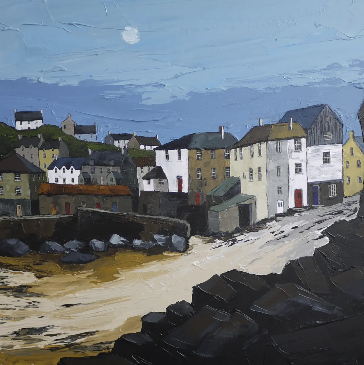 Peter Morgan - fisherman's hut, port isaac
