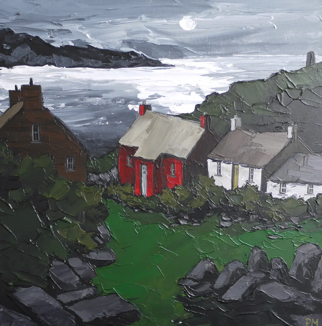 Peter Morgan - midnight moon, abereiddy