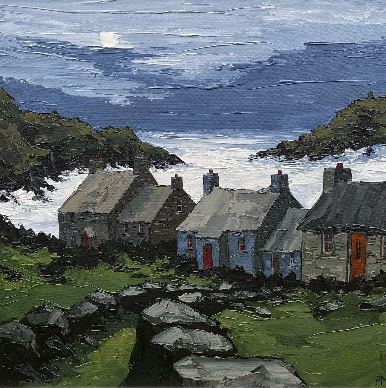 Peter Morgan - abereiddy tower 