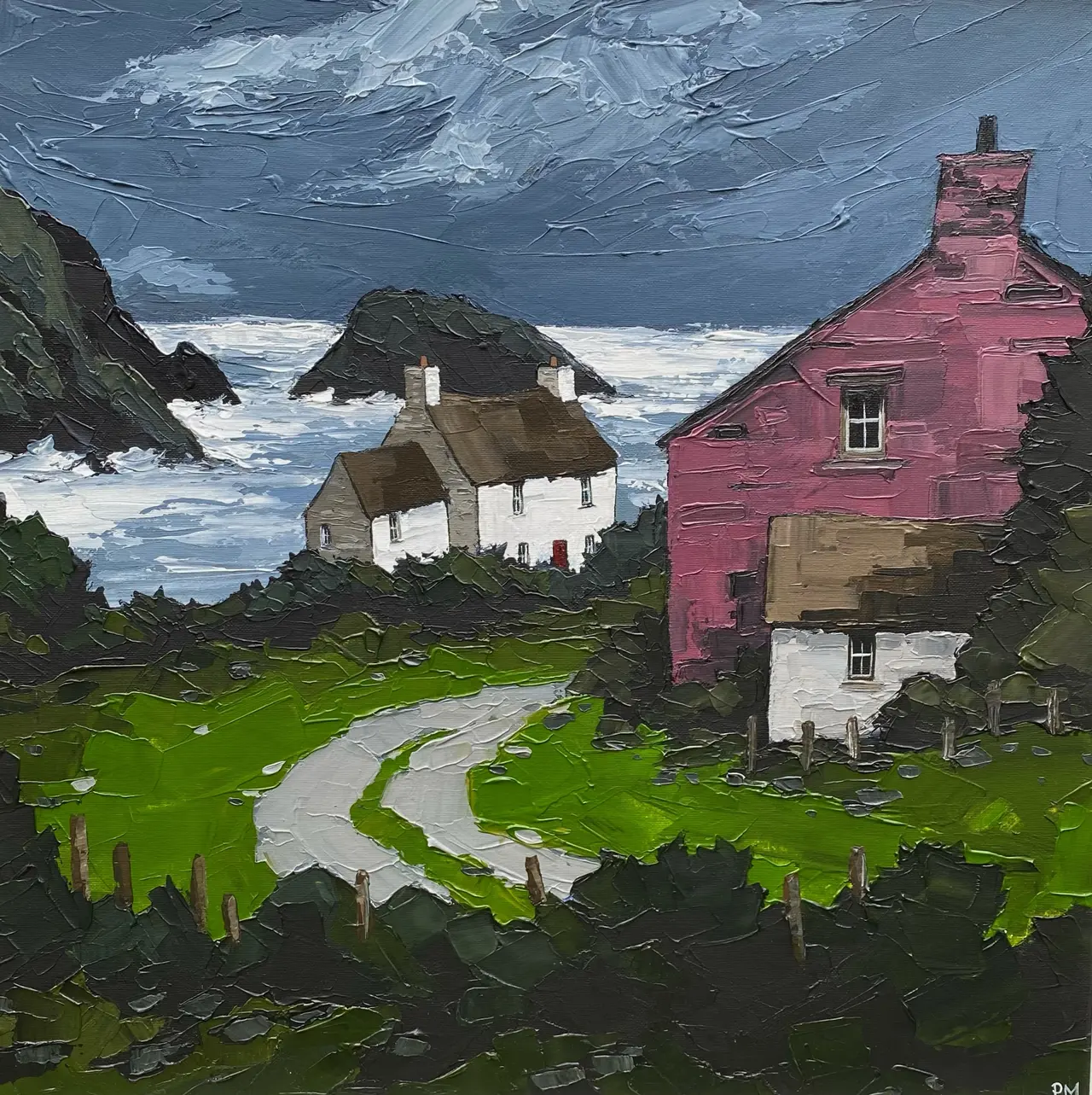 Peter Morgan - yny's deullyn rock, abercastell