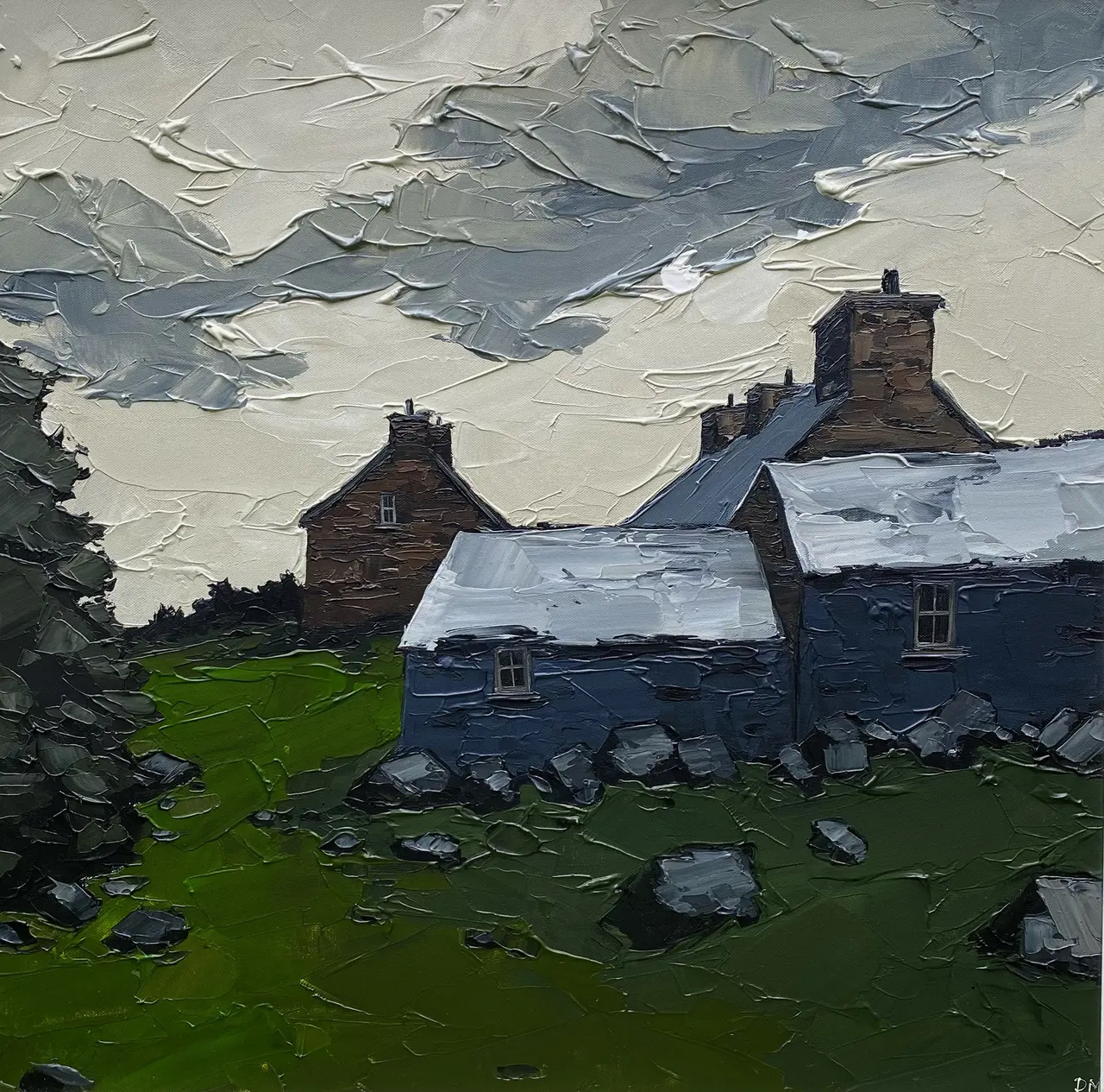 Peter Morgan - the boat shed at abereiddy