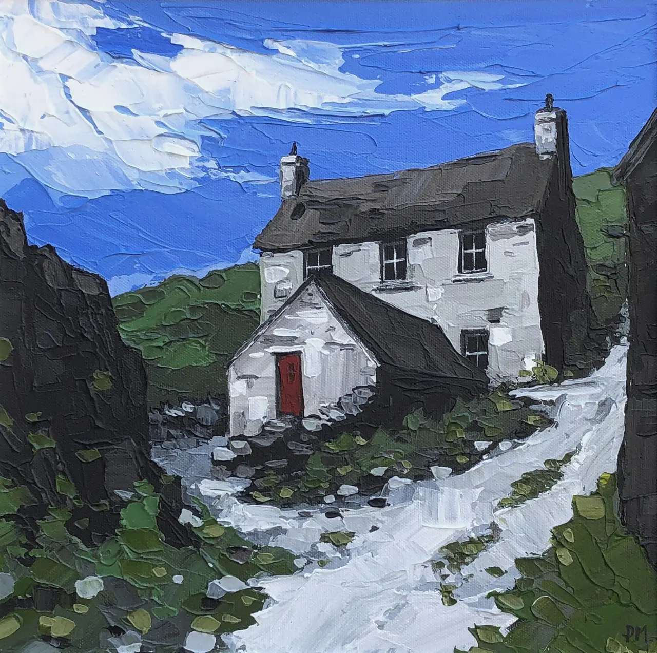 Peter Morgan - beside the footpath, whitesands