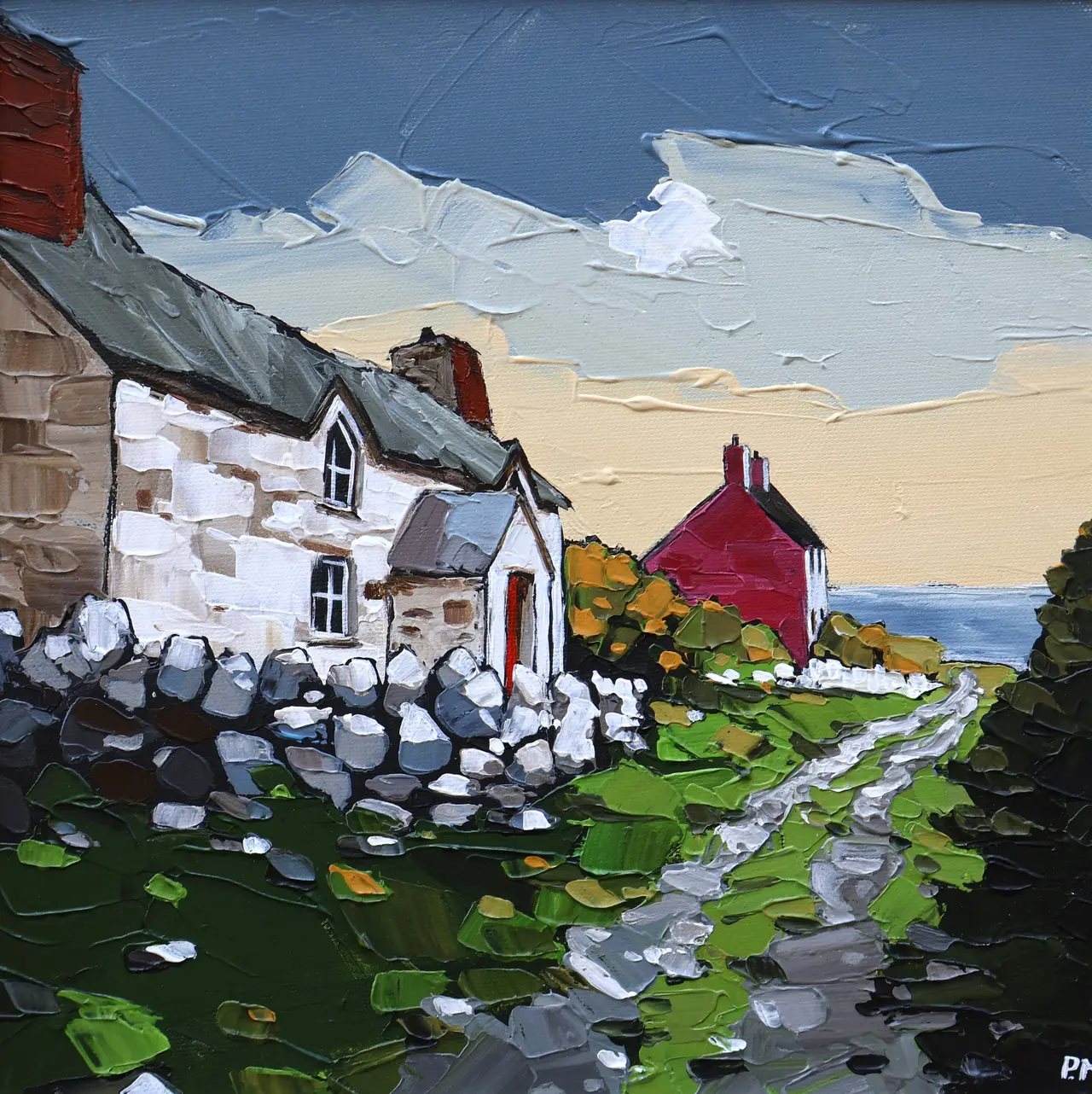 Peter Morgan - red gable, abereiddy cottages, pembrokeshire
