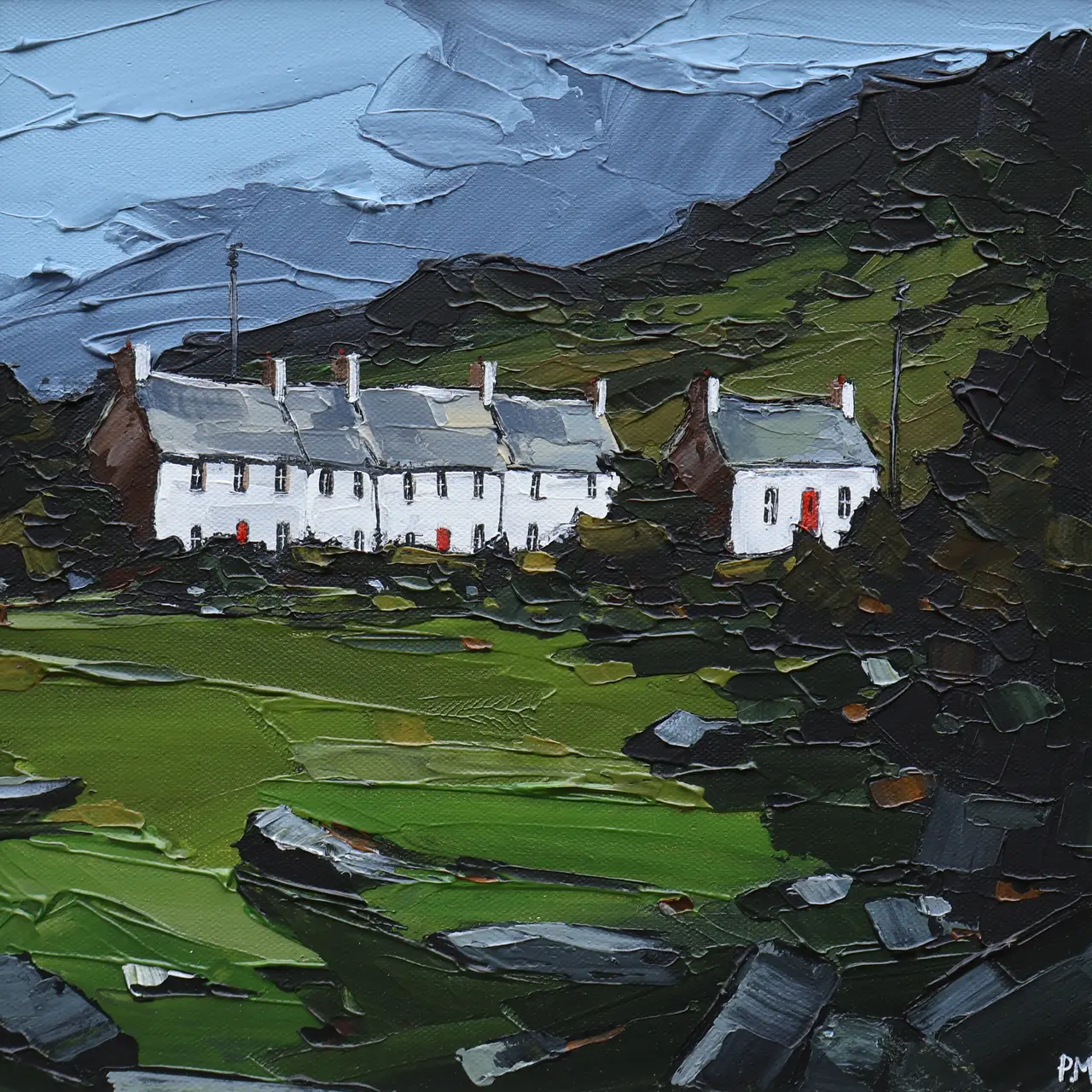 Peter Morgan - hillside cottages