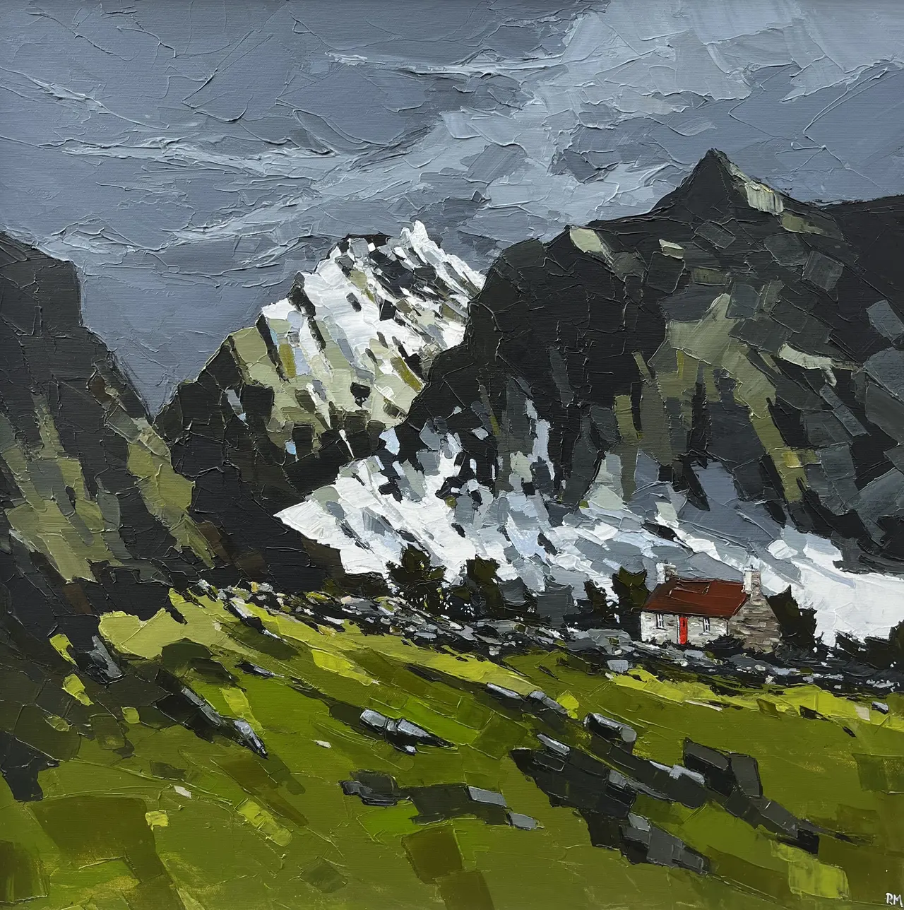 Peter Morgan - crib goch, snowdonia