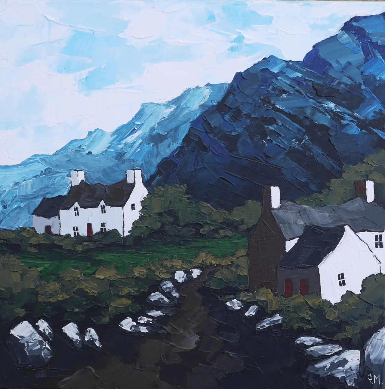 Peter Morgan - below tryfan