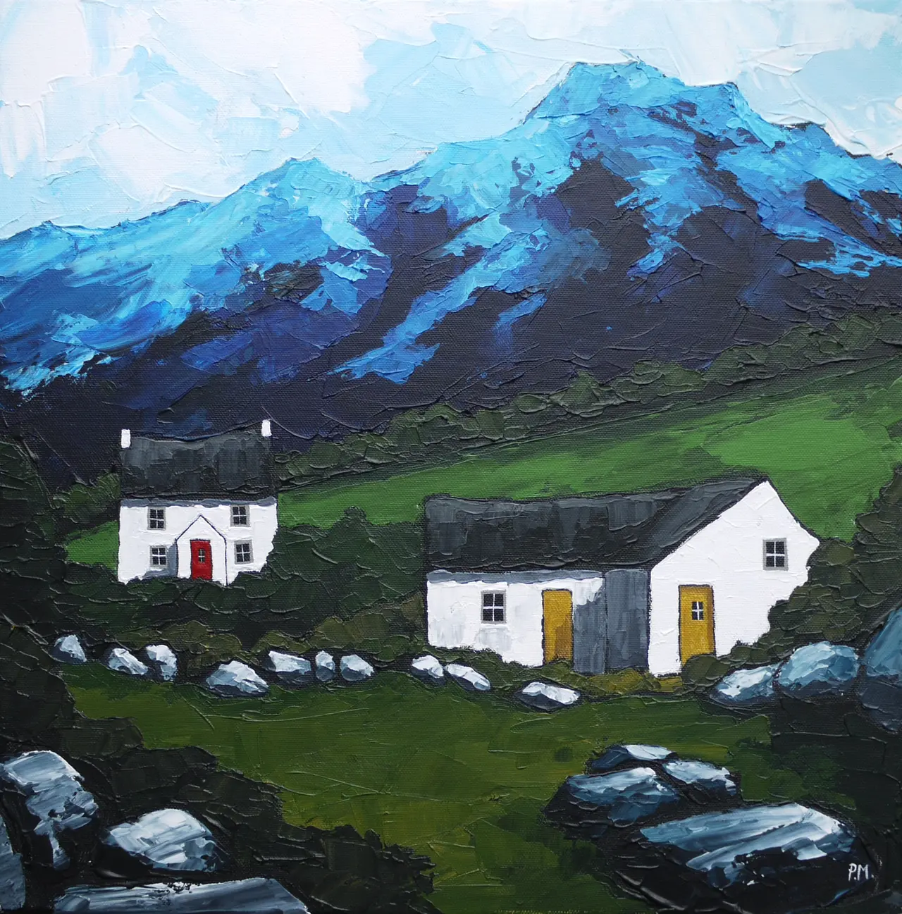 Peter Morgan - horseshoe farm. north wales 