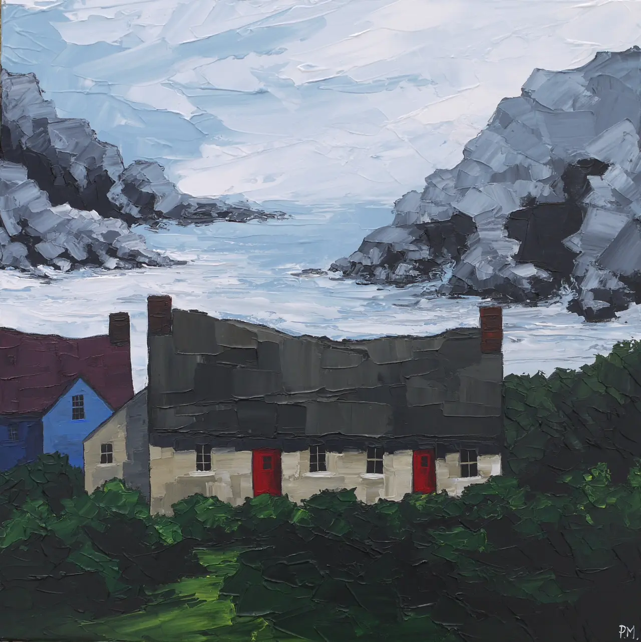 Peter Morgan - st elvis rock, solva
