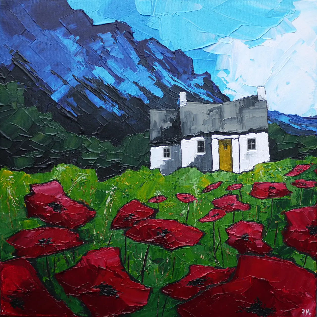 Peter Morgan - summer poppies