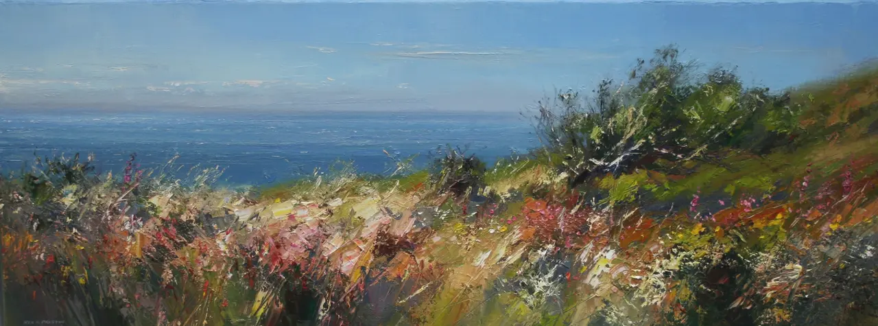 Rex Preston - hot summer afternoon, rosewall hill, st ives