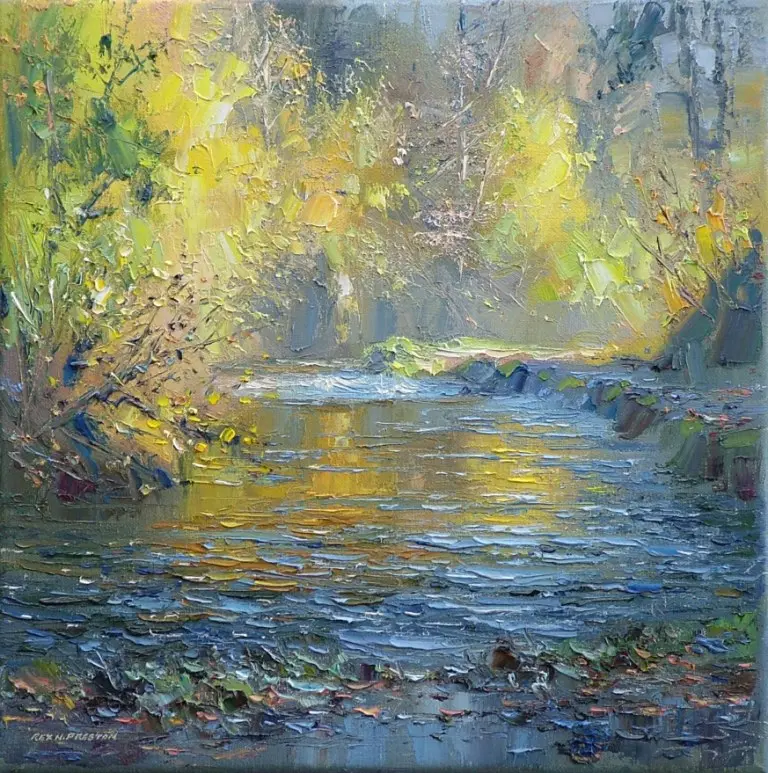 Rex Preston - autumn golds, beresford dale