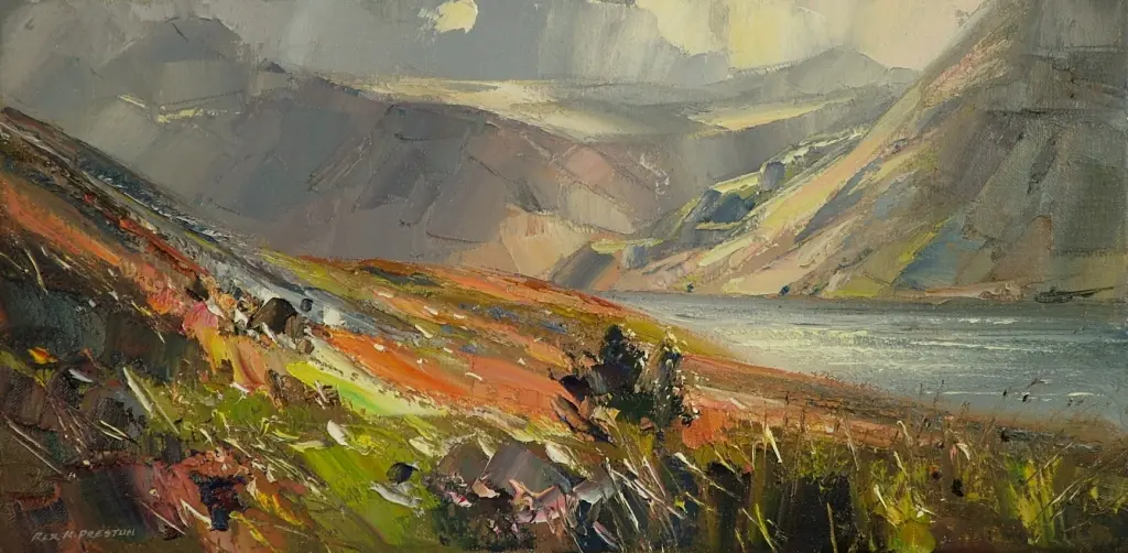 Rex Preston - october, crummock water
