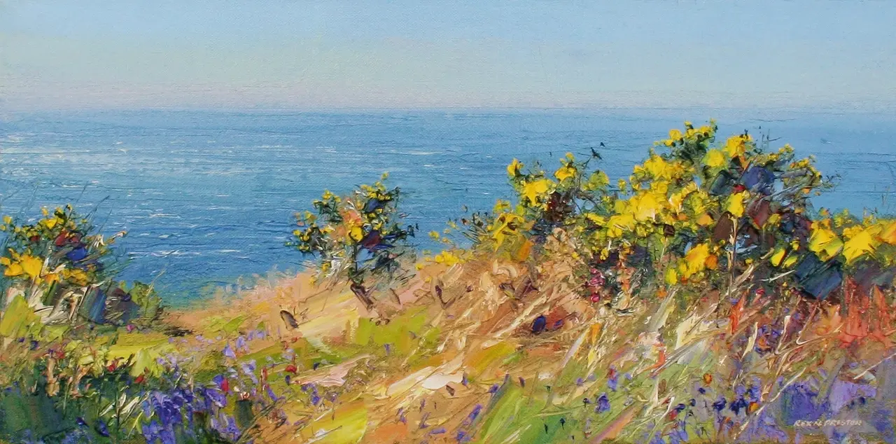Rex Preston - calm spring day, cornwall