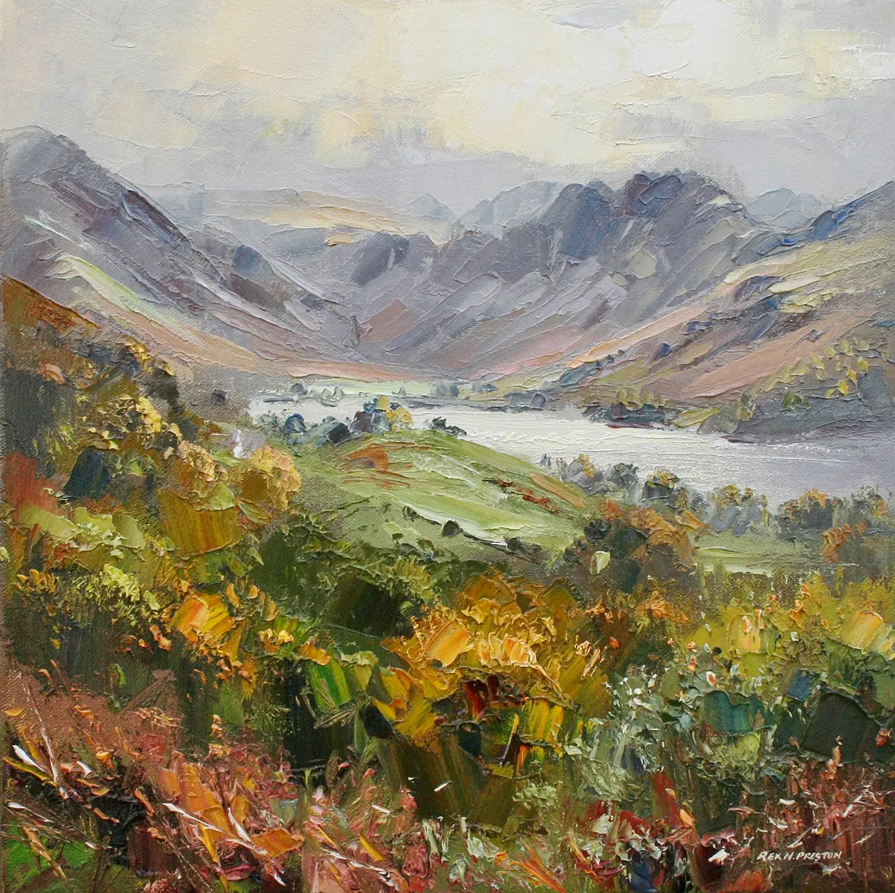 Rex Preston - october colours, buttermere