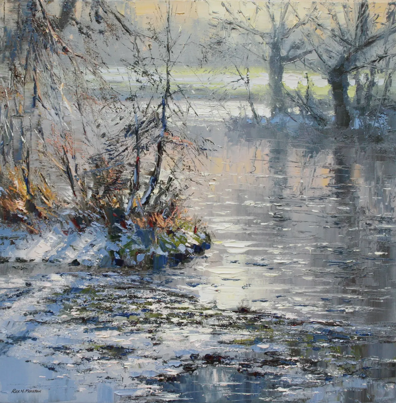 Rex Preston - melting snow