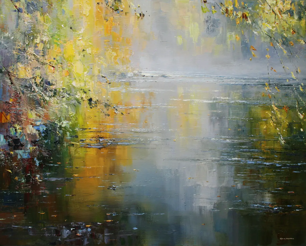 Rex Preston - autumn colours, chee dale