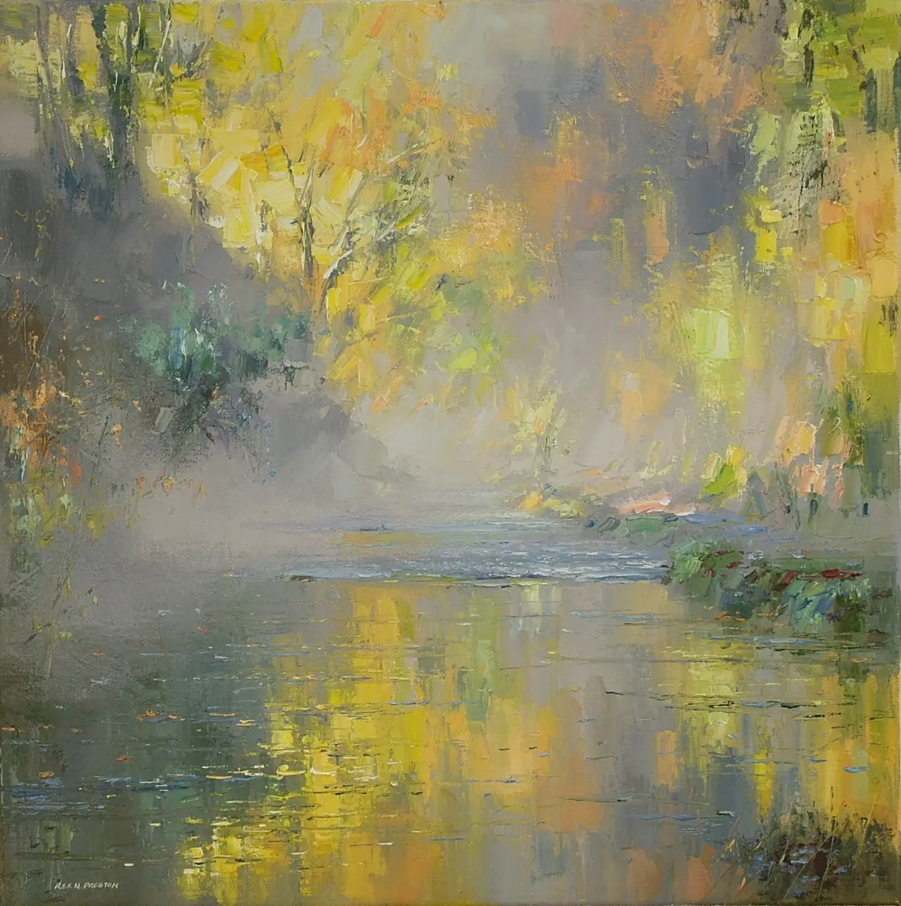 Rex Preston - autumn golds, beresford dale