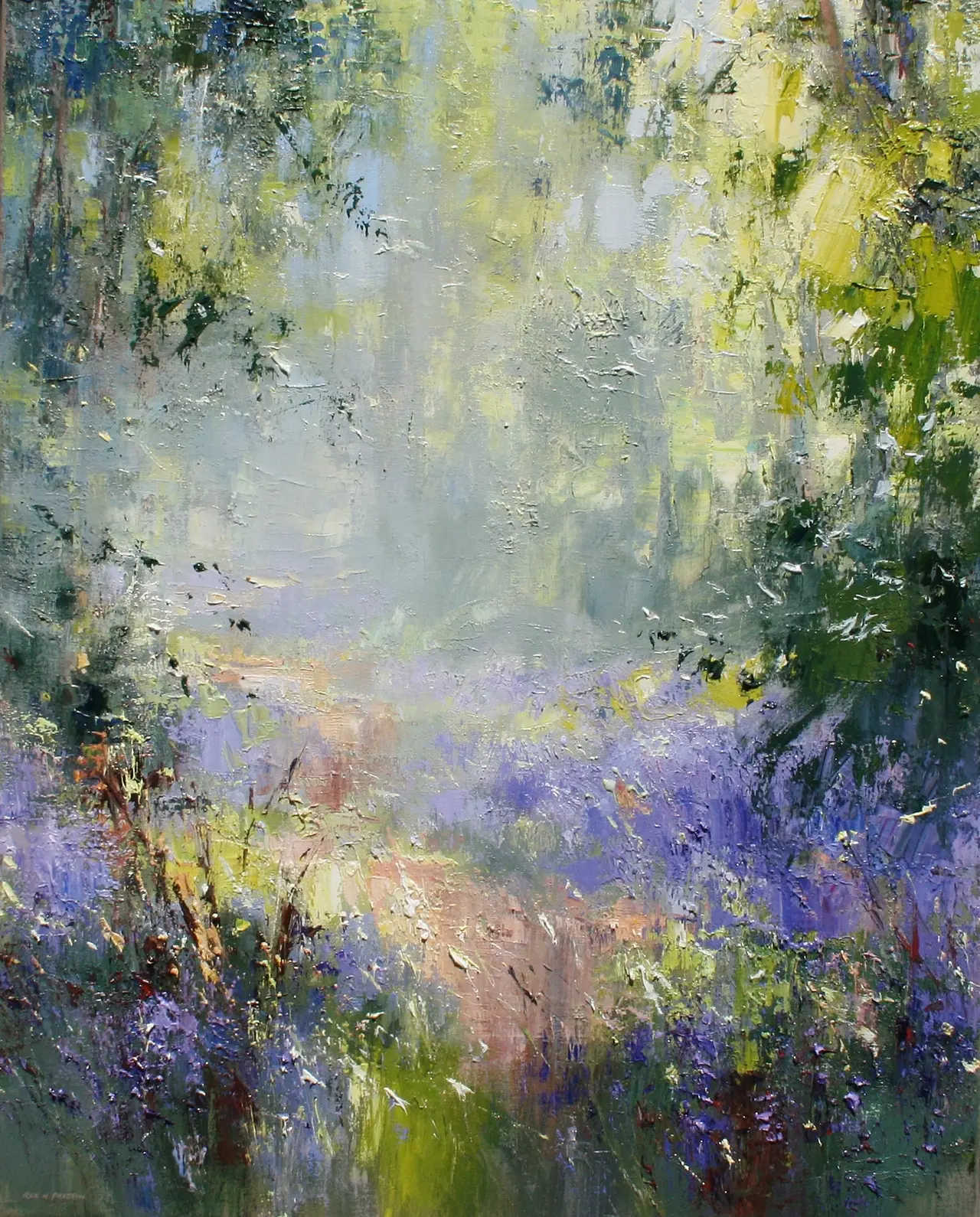 Rex Preston - spring woodland